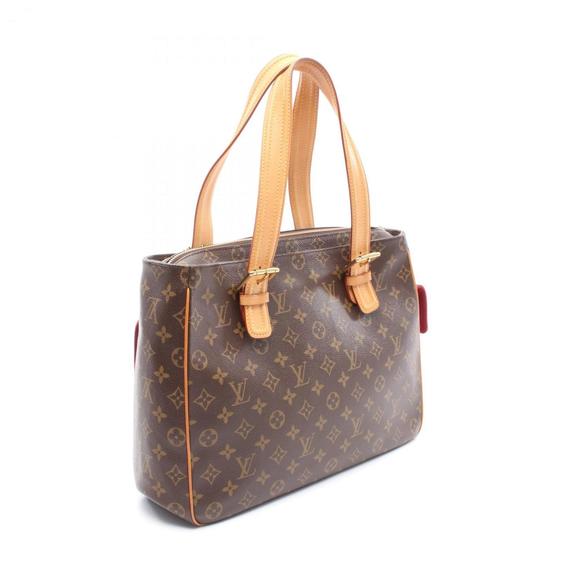 LOUIS VUITTON Brown Monogram Leather Bag - Picture 3 of 9